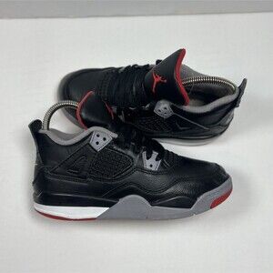 Nike Air Jordan 4 Retro "Bred Reimagined" Sz 13C Toddler OG RARE MJ (BQ7669-006)